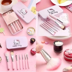 Bộ 7 Cây Cọ Trang Điểm Màu Hồng Hello Kitty G