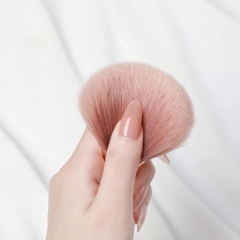 Cọ Trang Điểm Lông Mềm Phủ Phấn, Đánh Má Hồng Cán Dài Màu Đồng CD01