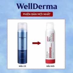 Xịt Chống Nắng Wellderma Super Glutathione Whitening Sun Spray 2in1 Trắng Da 180ml