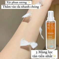HLK-Xịt Chống Nắng SVR Sun Secure Eau Solaire SPF50+++ 200ml - Pháp