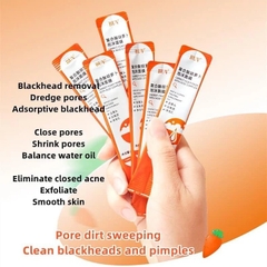 Mặt Nạ Yanfu Tạo Bọt Chiết Xuất Cà Rốt Giảm Mụn Chính Hãng Nội Địa Trung