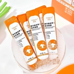 Mặt Nạ Yanfu Tạo Bọt Chiết Xuất Cà Rốt Giảm Mụn Chính Hãng Nội Địa Trung