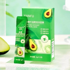Mặt Nạ Bơ Sủi Bọt Bong Bóng Giảm Mụn Đầu Đen Mụn Cám Chính Hãng Nội Địa Trung