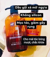 Dầu Gội, Xả Kumano Cosmetics Chiết Xuất Từ Dầu Ngựa  600ml