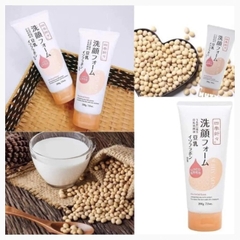 Sữa Rửa Mặt Chiết Xuất Đậu Nành Kumano Soy Milk The Facial Foam 200g