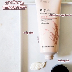 Sữa Rửa Mặt Chiết Xuất Sữa Gạo Không Hạt The Face Shop Rice Water Bright 150ml G
