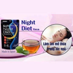 Trà giảm cân Beauty Orihiro Night Diet Tea