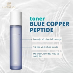 Nước Hoa Hồng Lucenbase Blue Copper Peptide Cấp Ẩm, Giảm Viêm, Chống Lão Hoá 120ml