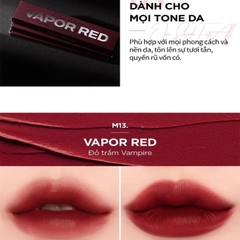 Son Kem Lì Merzy Noir In The Mellow Tint Red Edition #M13 Vampor Red