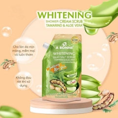 Muối tắm nha đam - me dưỡng ẩm, nâng tone A Bonne Whitening 350g