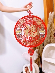 Dây liễng treo rồng tròn trang trí Tết