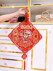 Dây liễng treo rồng vuông, tròn trang trí Tết