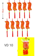 Bịch 10 dây treo trang trí tết VD10