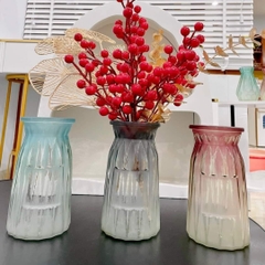 Bình, lọ hoa phun mờ phối xước MS03