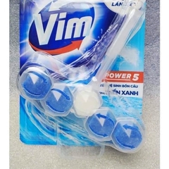 B8.12 Viên tẩy sạch khuẩn bồn cầu hương chanh thơm mát Vim power G