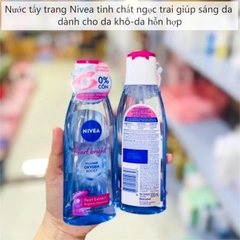 Tẩy trang sạch nhờn không cồn Nivea Bright Oil Clear 200ml