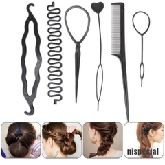 Sét 6 dụng cụ làm tóc đa năng