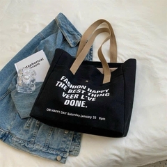 Túi đeo chéo nữ vải canvas chống bụi Fashion Happy