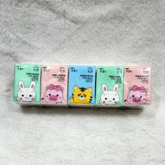 19.12 Lố 10 bịch khăn giấy khô mini Siu Tiện Lợi MXM-2568