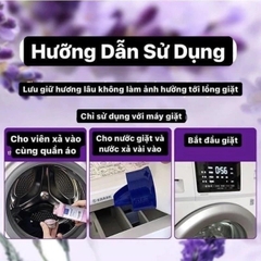 Viên xả vải siêu lưu hương thơm cực lâu và làm mềm vải Zbaochun 100g
