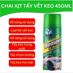 Chai xịt tẩy keo Remove of sticker 450ml
