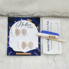 Bộ 10 m.óng ta.y gi.ả nhọn mẫu mới kèm keo dán