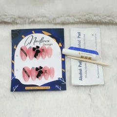 Bộ 10 m.óng ta.y gi.ả nhọn mẫu mới kèm keo dán