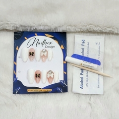 Bộ 10 m.óng ta.y gi.ả nhọn mẫu mới kèm keo dán