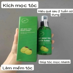 Xịt mọc tóc bưởi xanh giảm gãy rụng và thúc đẩy mọc tóc nhanh 100ml