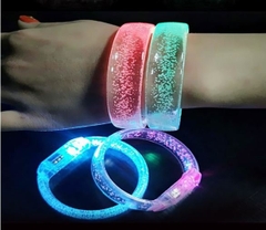 HLK Vòng tay led nước, vòng tay dạ quang nhiều màu sắc giao ngẫu nhiên_China