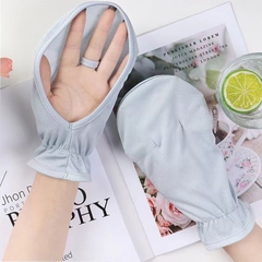Bao tay chóng nắng mở ngón ice silk