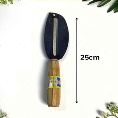 TB. Dao Gọt 2 Lưỡi Cán Gỗ Tuấn Ngọc 25cm
