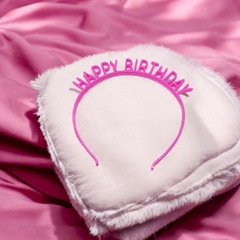 Bờm tóc hình chữ Happy birthday