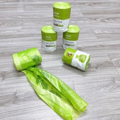 Cuộn 50 túi rác ngải cứu đuổi côn trùng 45x45cm
