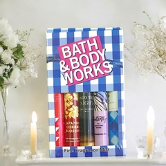 Sét 5 chai xịt thơm toàn thân Bath&Body Works (5x10ml)