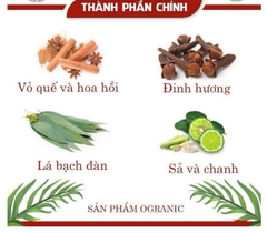 SKG5. Nước lau bàn thờ tinh dầu thao mộc Tâm An 500ml