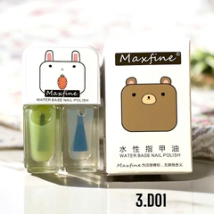 Combo 2 sơn móng tay MAXFINE 2in1 có thể lột
