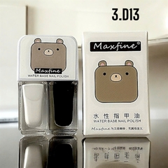 Combo 2 sơn móng tay MAXFINE 2in1 có thể lột
