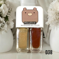 Combo 2 sơn móng tay MAXFINE 2in1 có thể lột