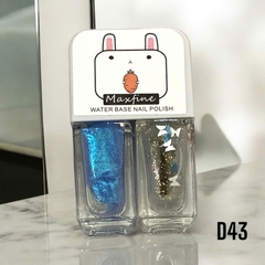 Combo 2 sơn móng tay MAXFINE 2in1 có thể lột
