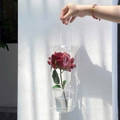 Túi đựng bình nước trong suốt  25x10x10cm
