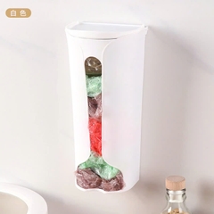 Hộp đựng túi nilon, túi rác dán tường 22x7,5(8,5)x7cm
