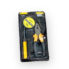 Bộ Dụng Cụ Sửa Chữa Đa Năng 3 Món: Thước, kìm, tua vít (T120)