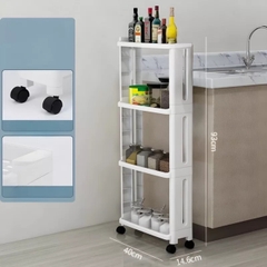 Kệ đựng đồ góc hẹp 4 tầng Daiko