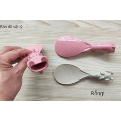 SB1. Muỗng Xới Cơm Không Dính Hình Thỏ