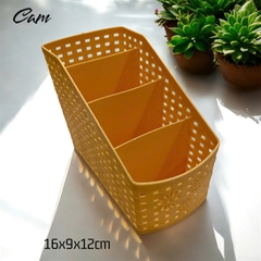 Khay 4 ngăn đa năng đựng văn phòng phẩm