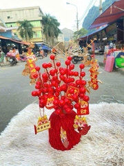 TST Bình/Lọ cắm hoa nhựa giả gốm