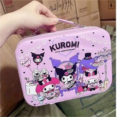 Cốp đựng mỹ phẩm Kuromi 25x19x11,5cm