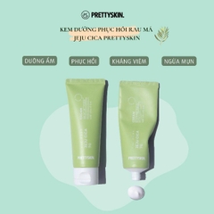 {S-T}Kem dưỡng làm dịu da chiết xuất rau má PrettySkin The Pure Jeju Cica 70 Cream 50ml