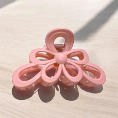 T3.Kẹp tóc càng cua nhựa hinh hoa 11cm